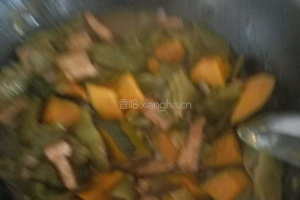 豆角窝瓜炖肉的做法图解10