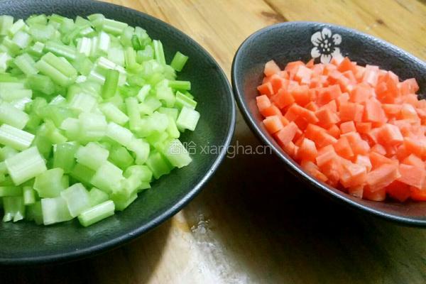 紫菜炒饭的做法图解4