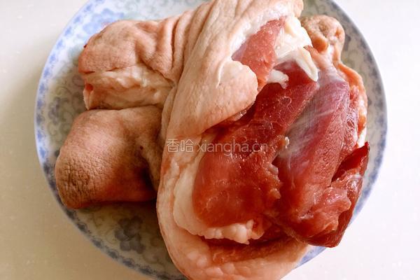 红烧野猪肘的做法图解1