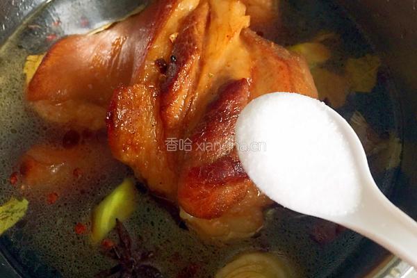 红烧野猪肘的做法图解12