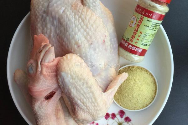 电饭煲盐焗鸡的做法图解2