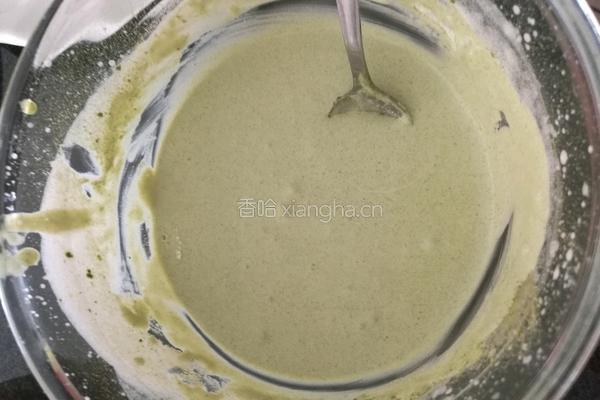 菠菜粉水果蛋糕的做法图解6