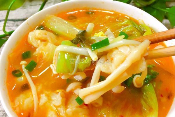 泡菜面疙瘩的做法图解12