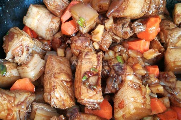 简易版电饭锅红烧肉的做法图解3