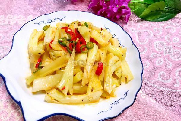 凉拌菜根的做法图解1