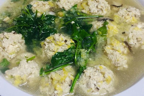 香茹豆腐肉丸汤的做法图解10