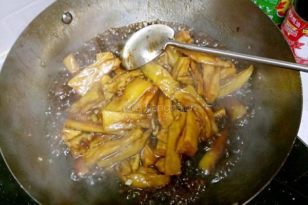 鲁菜大师蒋家菜糖醋茄条的做法图解7