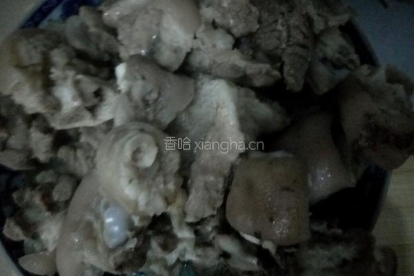 蒜香猪蹄的做法图解6