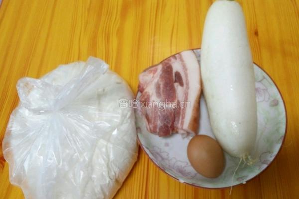 萝卜肉丸子的做法图解1