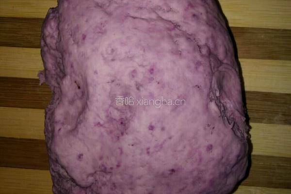 家常紫薯馒头的做法图解2