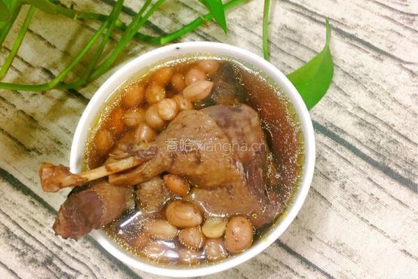 生地花生水鸭汤的做法图解7