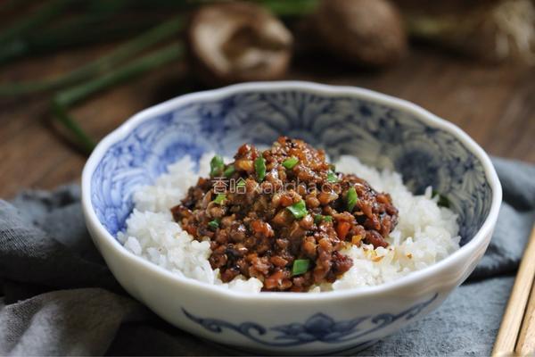 香菇肉酱饭的做法图解17