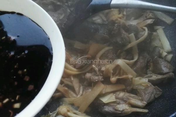 醋血鸭的做法图解8