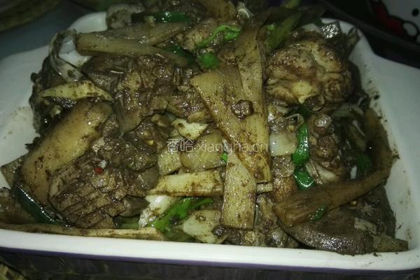 醋血鸭的做法图解10