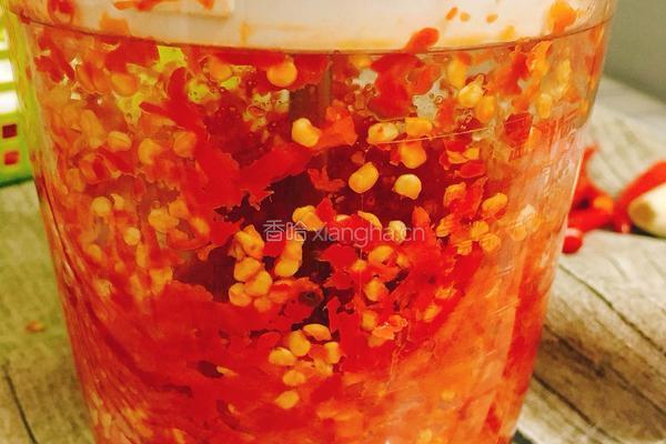 蒜蓉辣酱的做法图解5