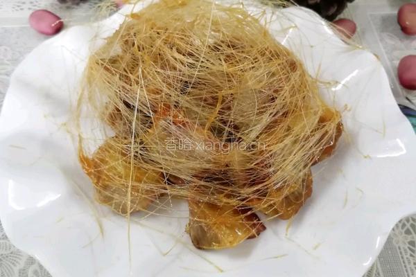 拔丝经薯的做法图解8