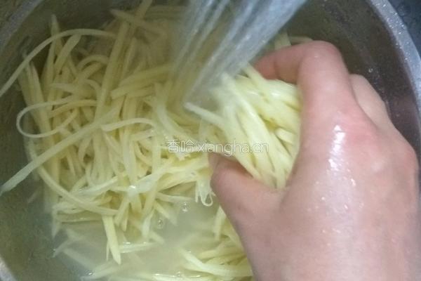 凉拌土豆丝的做法图解5