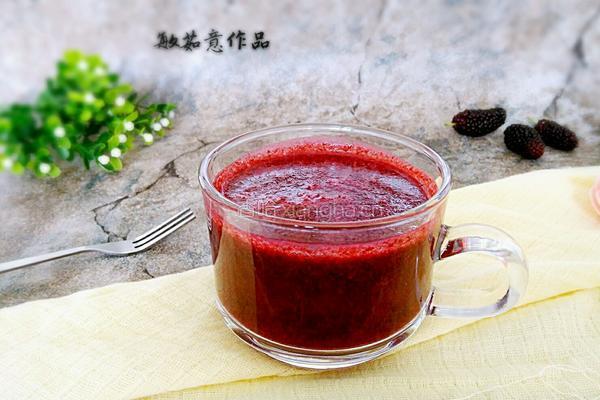 桑椹酸奶的做法图解6