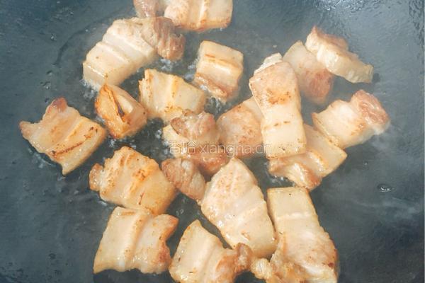 虎皮鸡蛋炖红烧肉的做法图解6