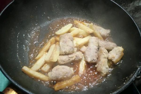 土豆爱上里脊肉的做法图解13