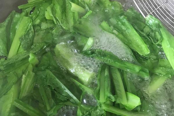 凉拌油麦菜的做法图解6