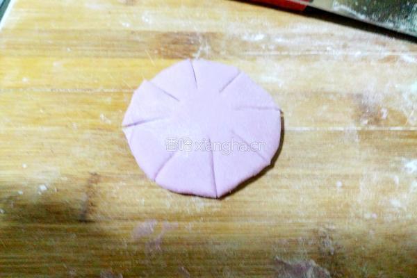 紫薯花馒头的做法图解14