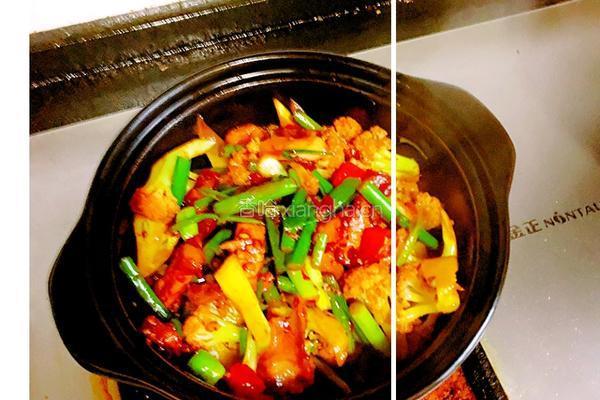 干锅花菜的做法图解8
