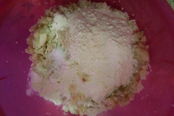 鲜虾土豆饼的做法图解3