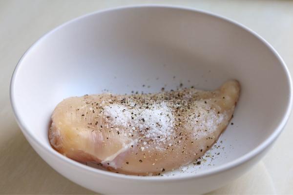 芝麻菜西柚鸡肉沙拉的做法图解2