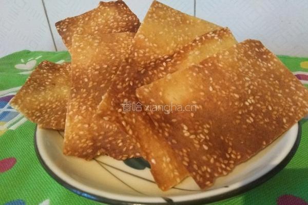 芝麻脆饼的做法图解12