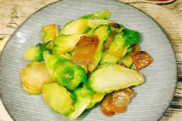 芥菜头超腊肉的做法图解7