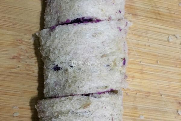 紫薯香蕉面包的做法图解6
