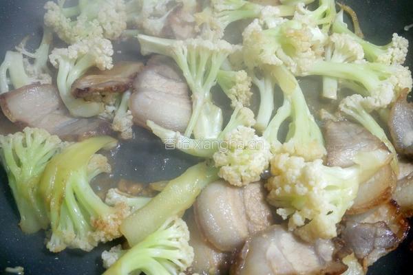 腊肉花菜的做法图解9