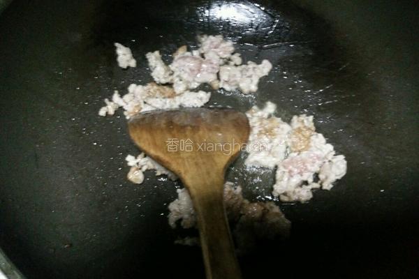 肉未豆角的做法图解3