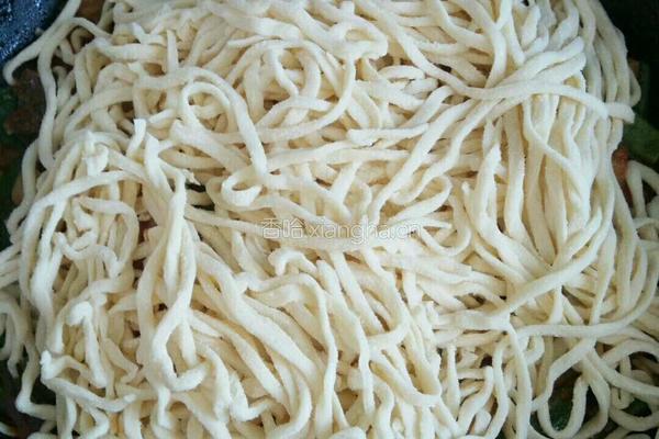 家常腌猪肉焖面的做法图解5