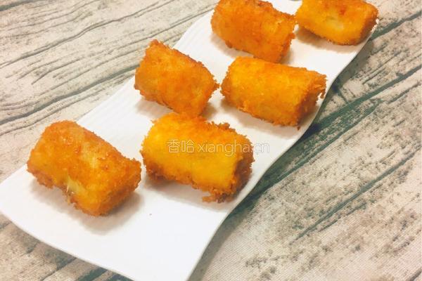 酥炸香蕉的做法图解8
