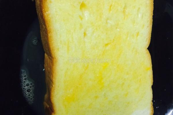 蛋液煎吐司的做法图解4
