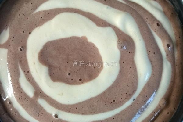七寸斑马纹蛋糕的做法图解25