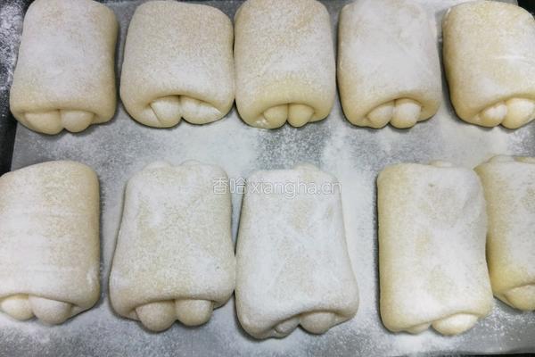 超软牛奶面包卷的做法图解13