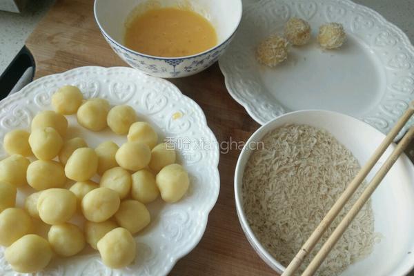 酥炸土豆球的做法图解5
