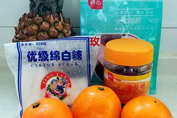 鲜橙(菠萝)汁QQ糖的做法图解3