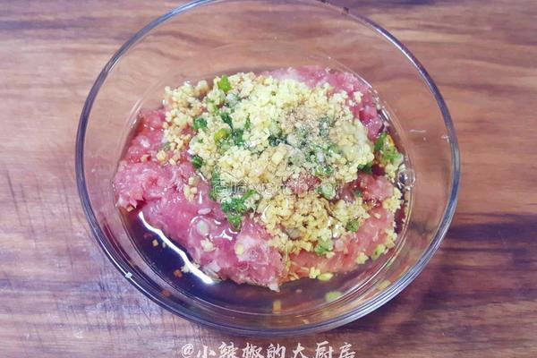 豆腐鲜肉酿的做法图解2
