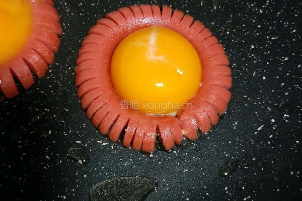太阳花煎蛋的做法图解6