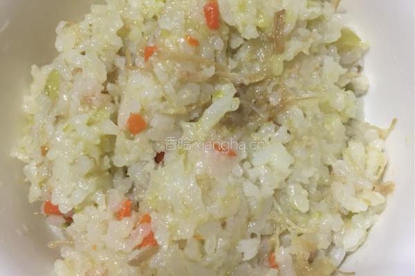 清蒸猪肉什锦饭的做法图解10