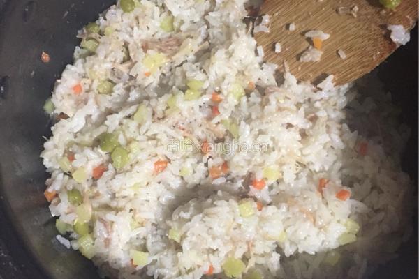 清蒸猪肉什锦饭的做法图解9