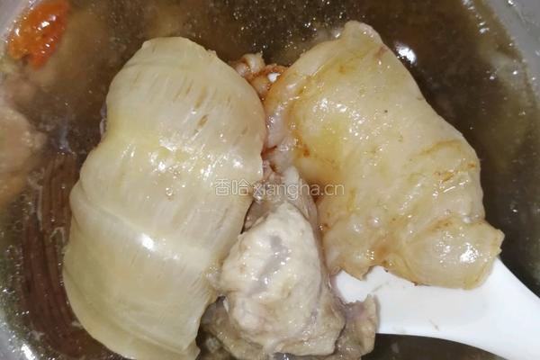 鳘鱼胶炖瘦肉汤的做法图解4