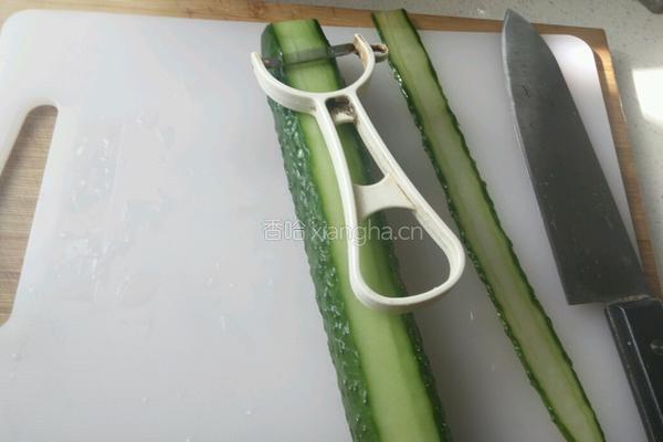 蘸酱黄瓜的做法图解2