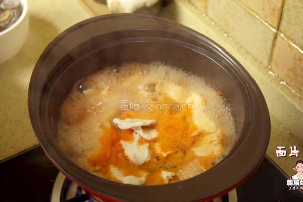 辣白菜面片汤的做法图解12