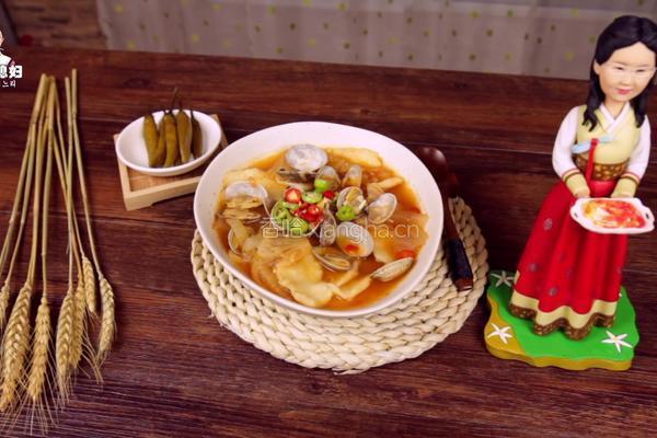 辣白菜面片汤的做法图解17