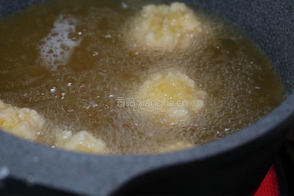 炸萝卜丝丸子的做法图解5